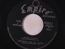 CARL & NORMAN / JOHNNY BROWN: Shooting For The Moon + 3 45 rare Rockabilly