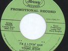 YOUNG JESSIE: I'm A Lovin' Man / Too Fine For Cryin' 45 (dj) rare Soul