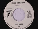 JAMES DUNCAN: Stand Up And Get Funky 45 (dj) rare Funk