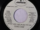 GLORIA LYNNE: Kickin' Life (like An Old Tin Can) / Just Let Me Be Me 45 (dj) ra