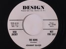 JOHNNY EAGER: The Howl / Join Me, Baby 45 (dj) rare Oldies