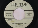 HARPTONES: My Memories Of You / High Flyin' Baby 45 (slightly grubby lbl)