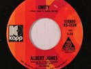 ALBERT JONES: Unity 45 rare Soul