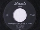 VALADIERS: Greetings (this Is Uncle Sam) / Take A Chance 45 (H915 take) Soul