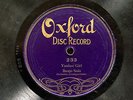 YANKEE GIRL Banjo Solo OXFORD DISC RECORD 233 ca. 1905 one-sided 10