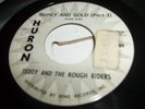 rare ROCKABILLY HOT GUITAR 45 TEDDY & THE ROUGH RIDERS PROMO MONEY & GOLD