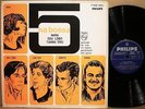 RaRe Bossa Jazz NARA LEAO EDU LOBO TAMBA TRIO  5 Na Bossa 1965 Orig Brazil LP