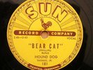 RUFUS HOUND DOG THOMAS bear cat  SUN 181 orig R&B 78   RARE orig 1953