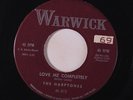 HARPTONES: Love Me Completely / Hep Teenager 45 (sm tol) rare Vocal Groups