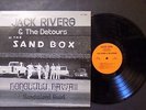 JACK RIVERS & THE DETOURS At the Sand Box RARE pvt autographed LP country VG++