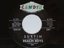 1962 Rock 45 BEACH BOYS Surfin’ / Luau  CANDIX 301 promo  BRIAN WILSON  LISTEN