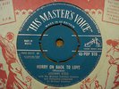 JOHNNY KIDD - HURRY ON BACK TO LOVE / I WANT THAT ORIG UK HMV 45 RARE NON CHART