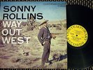 SONNY ROLLINS - Way Out West - Yellow label Contemporary 1957