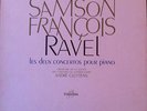 STEREO ED1 COLUMBIA SAXF 136 RAVEL 2 PIANO CONCERTOS SAMSOM FRANCOIS CLUYTENS