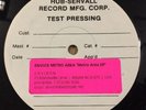 METRO AREA - METRO AREA EP TEST PRESSING 12