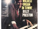 BILLY PRESTON: Wildest Organ In Town  LP (black/rainbow 'mfd by Capitol' label,