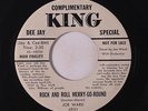 JOE WARD: Rock And Roll Merry-go-round / Freckle Face 45 (dj bio) Oldies