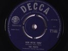 POETS: Now We're Thru / There Are Some 45 (UK, centre intact) Rock & Pop