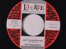 PARAMOUNTS: Just To Be With You / One More For The Road 45 (dj) rare Vocal Grou