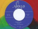 CASANOVAS: That's All / Are You For Real 45 (repro, multi-colored wax)