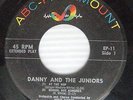 DANNY AND THE JUNIORS 4 song 45 ep at the hop school boy romance + 2 more w193