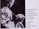 SUSKE (violin) & OLBERTZ (piano) play Beethoven (5) -ETERNA BLACK STEREO - EX++