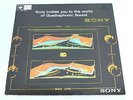 SONY QUADRAPHONIC ... DISQUE VINYLE 33T . TEST HIFI SQ STEREO SAMPLER CBS