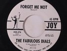 FABULOUS DIALS: Forget Me Not / Bossa Nova Stomp 45 (dj, brown wax, xol) Vocal