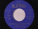 LITTLE WILLIE JOHN: Heartbreak (it's Hurtin' Me) / Do You Love Me 45 (almost M-