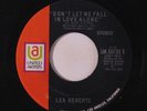 LEA ROBERTS: Don't Let Me Fall In Love Alone / Fifty-fifty 45 Soul