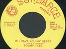 TOMMY TATE: What Gives You The Right 45 Soul