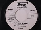 BIG BOB KORNEGAY/GROUP: Stay With Me Baby / Humdinger 45 (dj) Blues & R&B