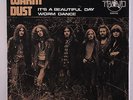 WARM DUST: It's A Beautiful Day / Worm Dance 45 (UK, centre intact, PS)