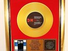 Depeche Mode, Personal Jesus, Gold Record, goldene Schallplatte, Award, platin
