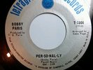 Bobby Paris - Tragedy 45 vg+ Tetragramaton soul