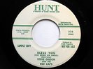 STEVE GIBSON & RED CAPS 45 Bless you / Cheryl Lee HUNT R&B w3051