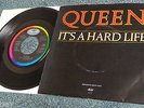 QUEEN 1984 US 45 PS It's A Hard Life / In This World We Created...?