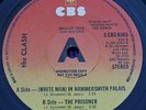 Clash White Man in Hammersmith Palais/The Prisoner UK CBS Promo DEMO 45 EX