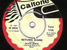 Caltone 111 - Return Home ALVA LEWIS / You Are The One KING ROCKY