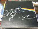 Pink Floyd Signed Dark Side Of The Moon LP by Roger Waters and David Gilmour