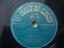 RARE BELLA DAVIDOVICH CHOPIN 78RPM LE CHANT DU MONDE 5039 FR