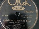 Okeh 41526 MoundCity Blue Blowers (Coleman Hawkins) DARKTOWN STRUTTERS 78 rpm E+
