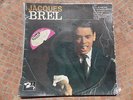 25CM .J.BREL (jef,les bonbons).BARCLAY 80 222.STICKER OLYMPIA DEDICACE J.BREL.
