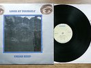 URIAH HEEP Look At Your Yourself EX/EX- UK1st 71 Bronze Mirror A1/B1 Porky+Inner