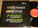 HMV ASD 2618 ED1 Franck & Brahms VIOLIN sonatas D. OISTRAKH  S. RICHTER piano