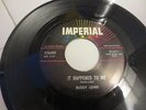ROCKABILLY ROCKER 45 BUDDY LOWE EDDIE COCHRAN on IMPERIAL ''IT HAPPENED TO ME''