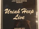 CRANIUM'S Uriah Heep LIVE orig Uk Bronze double Lp NM heap