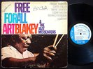 ART BLAKEY Free For All LP BLUE NOTE 4170 EAR MONO Curtis Fuller Wayne Shorter