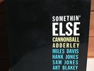 CANNONBALL ADDERLEY Somethin Else LP 1958 BLP 1595 MONO 63rd St RVG Ear
