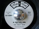 THE FIRST GEAR rare A Certain Girl mod garage psych promo 45 LISTEN